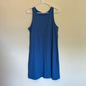 Breathable Blue Travel Dress